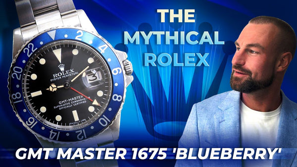 THE MYTHICAL ROLEX GMT Master 1675 Blueberry ULTRA RARE VINTAGE OfficialWatches