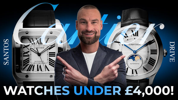 THESE Luxury Watches Are Under £4,000? Cartier Santos 100 & Cartier Drive Moonphase