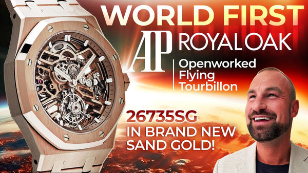 Audemars Piguet Royal Oak Openworked Flying Tourbillon in SAND GOLD 26735SG