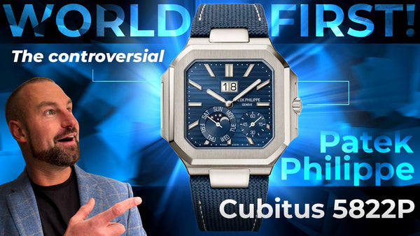 WORLD FIRST! The controversial Patek Philippe Cubitus 5822P