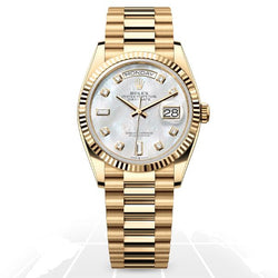 Rolex	Day-Date 36 "Mother Of Pearl" 128238