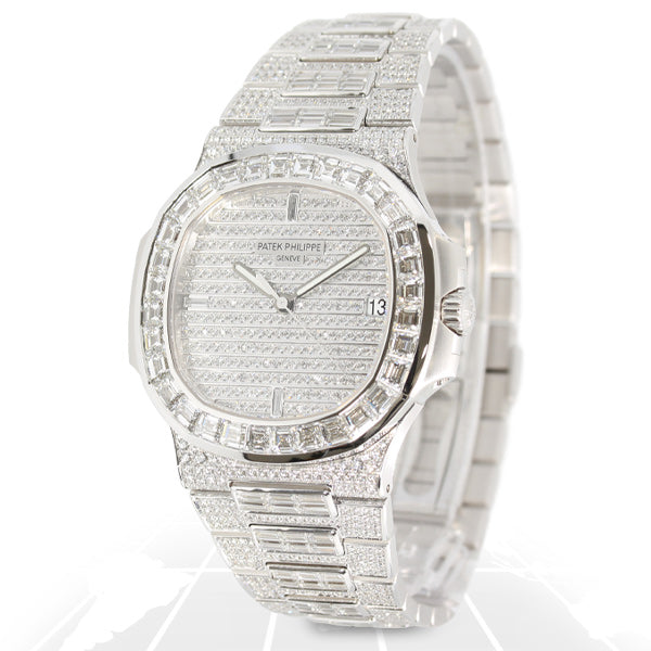 Patek Philippe Nautilus Full Factory Diamond 5719/10G-010