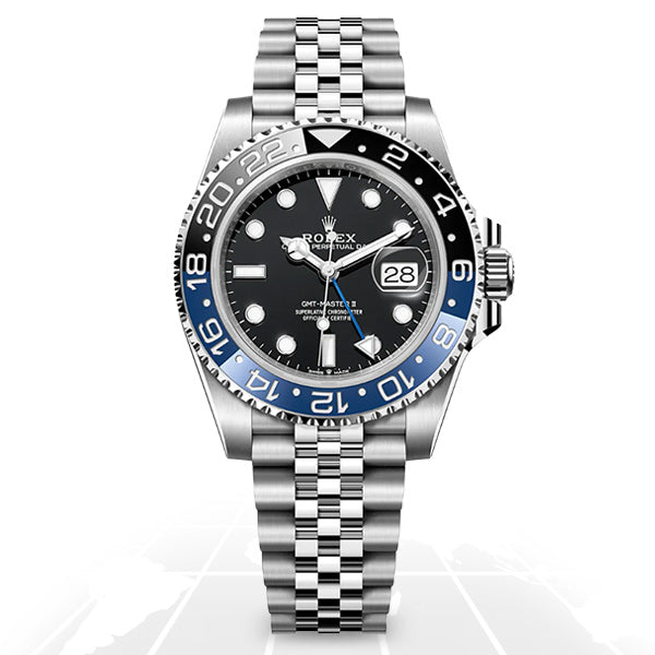 Rolex	GMT-Master II "Batgirl"	126710BLNR