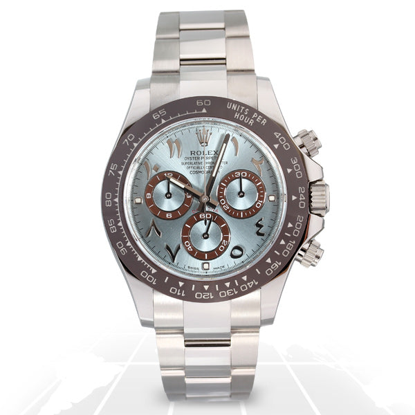 Rolex Cosmograph Daytona “Hindu-Arabic Ice Blue Dial” 116506