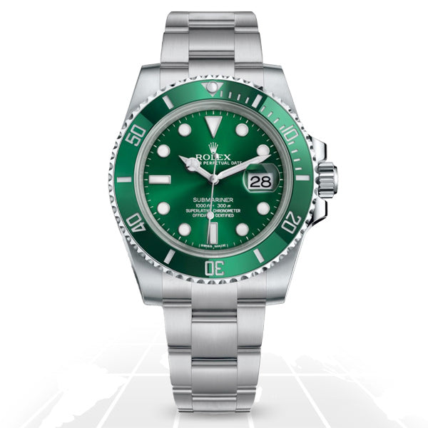 Rolex	Submariner Date Hulk	116610LV