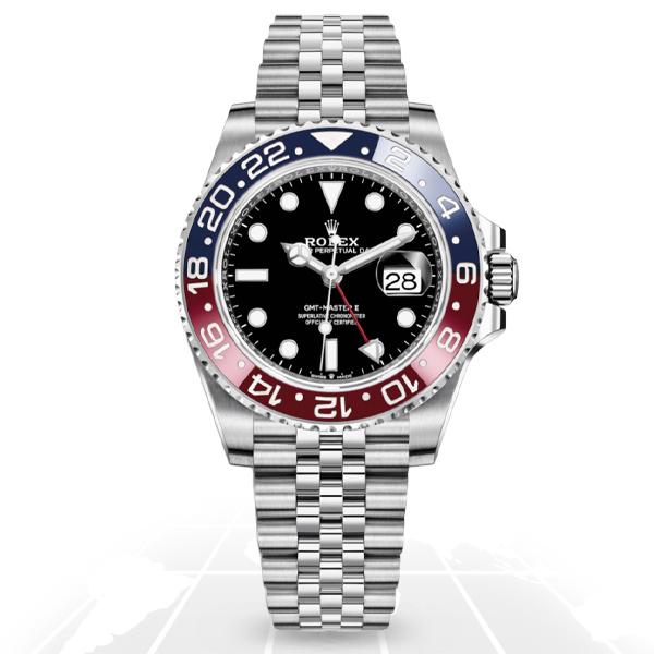 Rolex	GMT-Master II "Pepsi"	126710BLRO