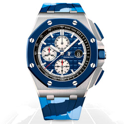 Audemars Piguet	Royal Oak Offshore "Camouflage Blue"	26400SO.OO.A335CA.01