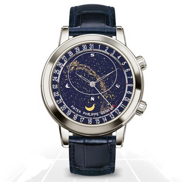 Patek Philippe	Celestial Moon Age	6102P-001 Latest Watches