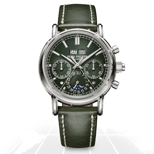 Patek Philippe	Grand Complications Split Seconds Perpetual Calendar Chronograph 5204G-001