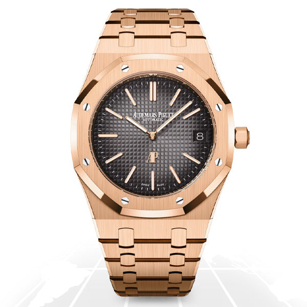 Audemars Piguet	Royal Oak "Jumbo" Extra-Thin	16202OR.OO.1240OR.02