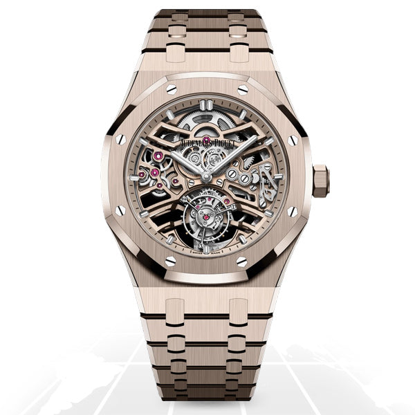 Audemars Piguet	Royal Oak Selfwinding Tourbillon Openworked Sand Gold	26735SG.OO.1320SG.01