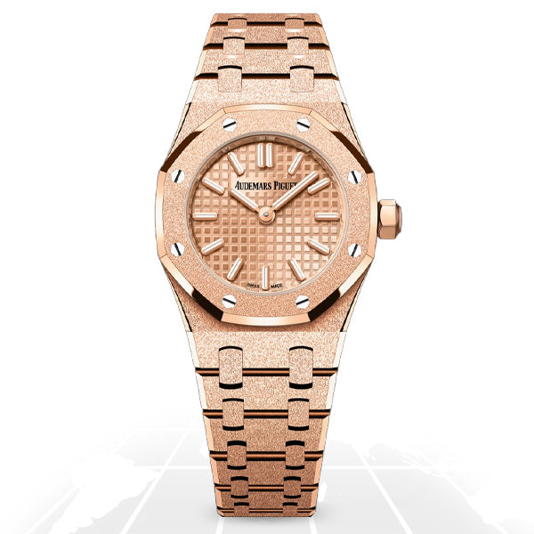 Audemars Piguet	Royal Oak Mini Frosted Gold Quartz	67630OR.GG.1312OR.01