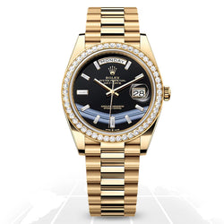 Rolex	Day-Date 40 "Onyx"	228348RBR