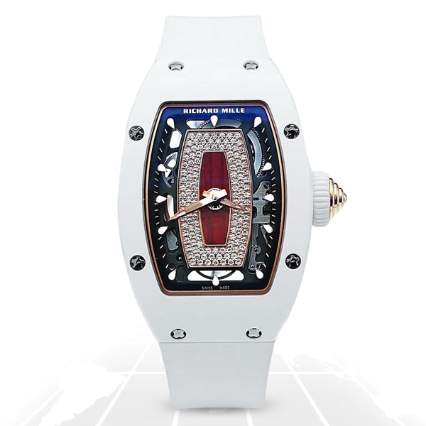 Richard Mille	RM07-01 Automatic Winding "White Ceramic"	RM07-01 AN RG ATZ