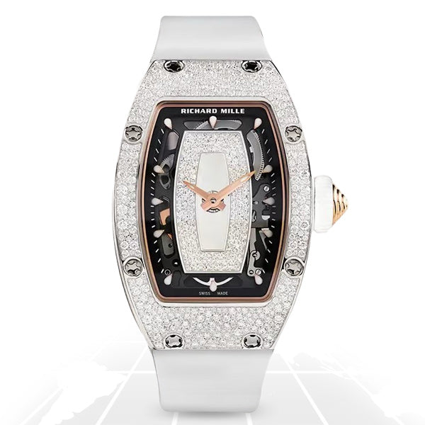 Richard Mille	RM07-01 Automatic Winding "Factory Snow Diamond Mother Of Pearl"	RM07-01 WG MOP