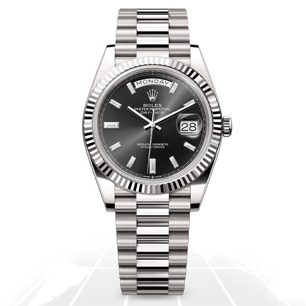 Rolex	Day-Date 40 "Baguette" 228239