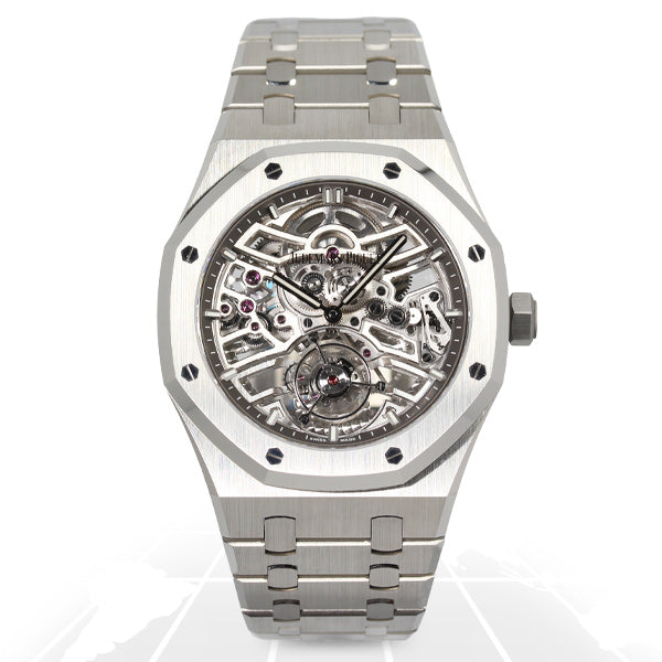 Audemars Piguet Royal Oak Selfwinding Flying Tourbillion Openworked “50th Annivesary” 26735ST.OO.1320ST.01