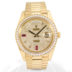 Rolex Day-Date 40 “Pave” 228348RBR