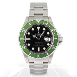 Rolex Submariner Date “Kermit” “Flat 4” 16610LV