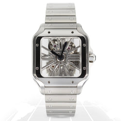 Cartier Santos De Cartier Skeleton Large WHSA0015