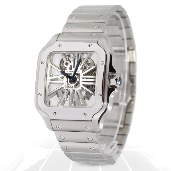 Cartier Santos De Cartier Skeleton Large WHSA0015