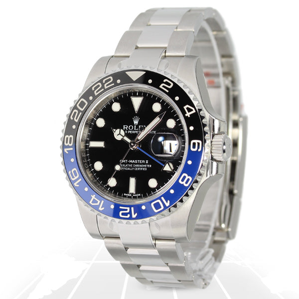 Rolex GMT-Master II “Batman” “Fully Stickered” 116710BLNR