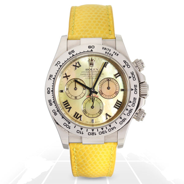 Rolex Cosmograph Daytona “Yellow Beach” 116519