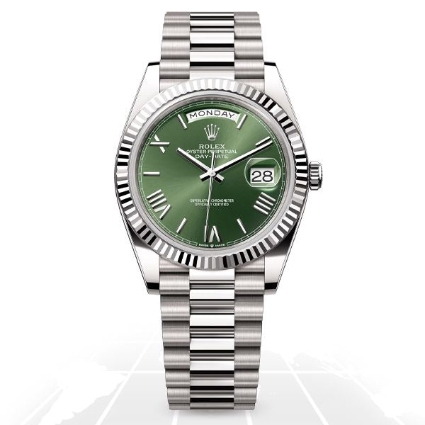 Rolex	Day-Date 40 "Olive" 228239