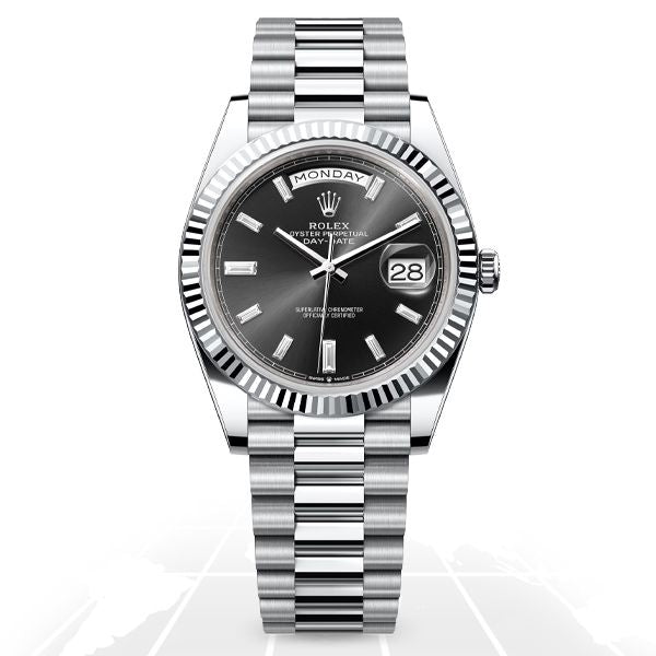 Rolex	Day-Date 40 "Baguette" 228236