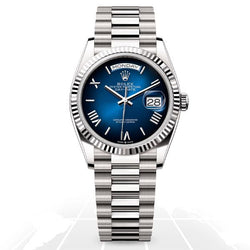 Rolex	Day-Date 36 "Blue Ombre" 128239