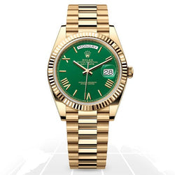 Rolex	Day-Date 40 "Green" 228238