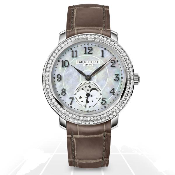 Patek Philippe Diamond Ribbon Joaillerie Moon Phase 4968G-010 ...