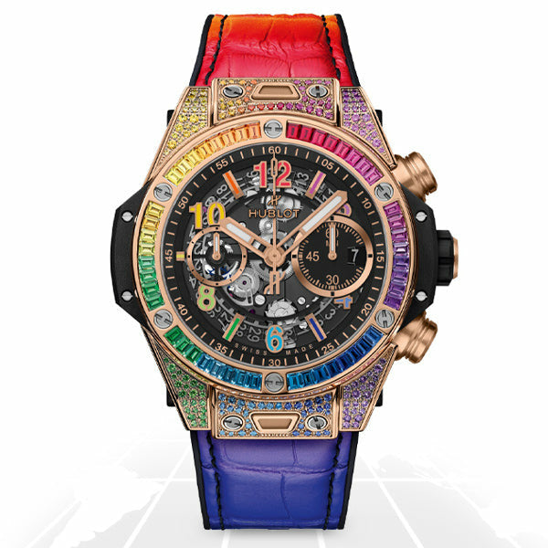 Hublot	Big Bang Unico King Gold Rainbow	421.OX.1118.LR.0999