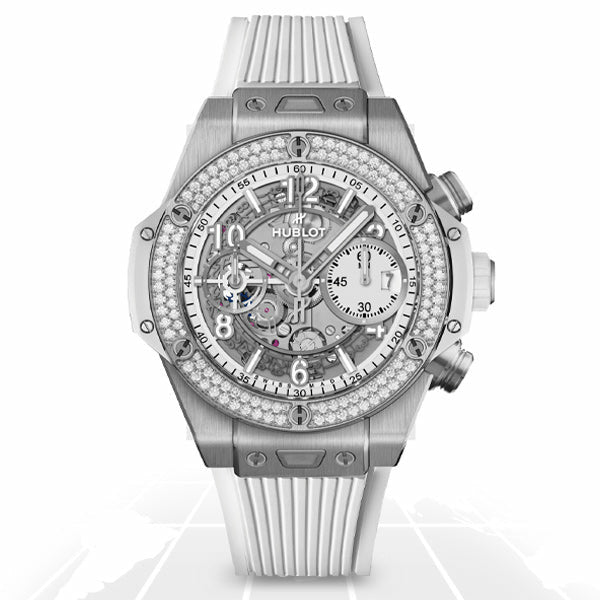 Hublot	Big Bang Unico Titanium Diamonds White	441.NE.2011.RW.1104