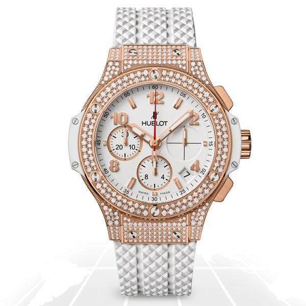 Hublot	Big Bang Original Gold Pave White	341.PE.230.RW.174